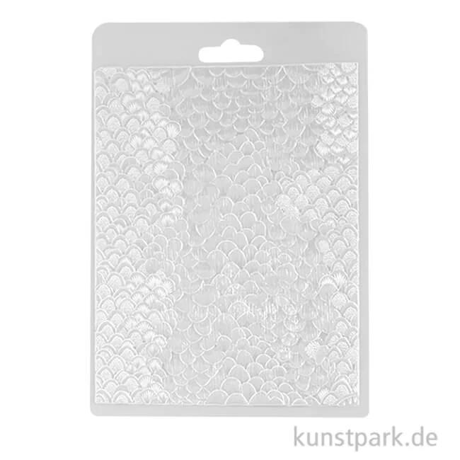 Artikelbild 1 des Artikels “Stamperia Soft Mould (Gießform) - Songs of the Sea Mermaid Scales, A5 “