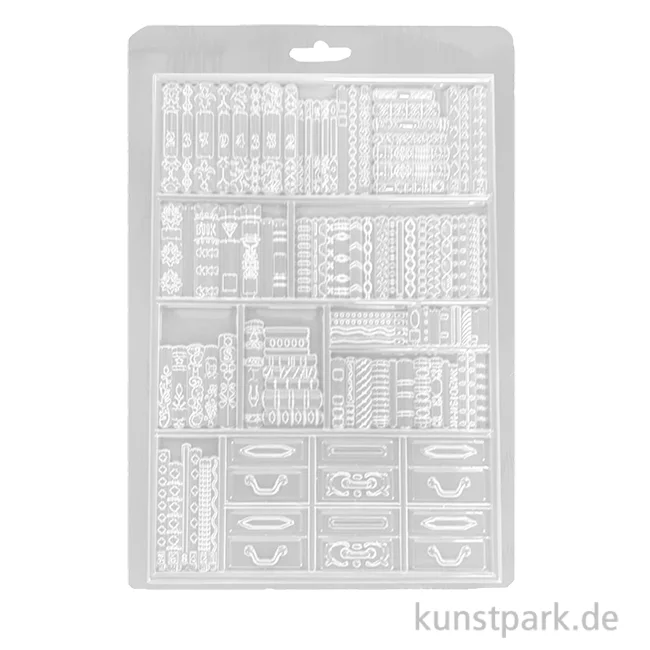 Artikelbild 1 des Artikels “Stamperia Soft Mould (Gießform) - Venice City of Art Books, A5 “