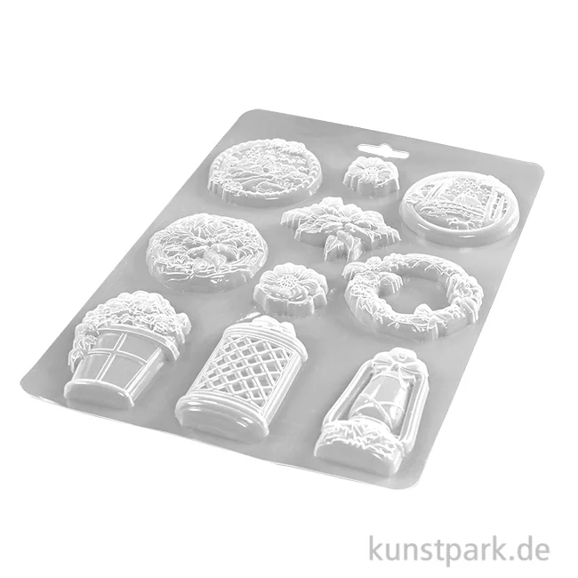 Artikelbild 1 des Artikels “Stamperia Soft Mould (Gießform) - Winter Tales Garland, A4 “