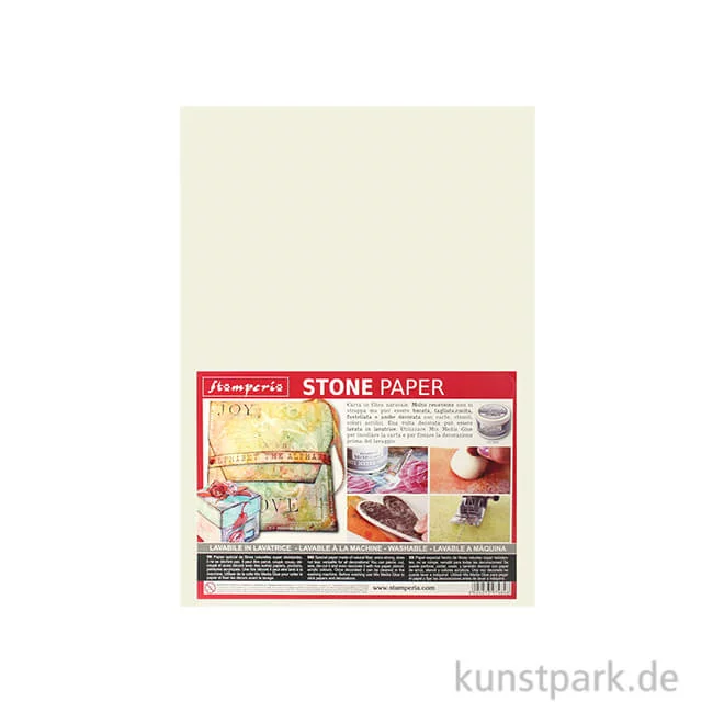 Artikelbild 1 des Artikels “Stamperia Steinpapier - Einzelblatt DIN A4“