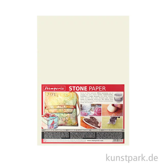 Artikelbild 1 des Artikels “Stamperia Steinpapier - Einzelblatt “
