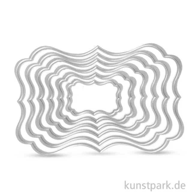 Artikelbild 1 des Artikels “Stanzform - Plakette, Größe 4x2,5 - 12x8 cm “