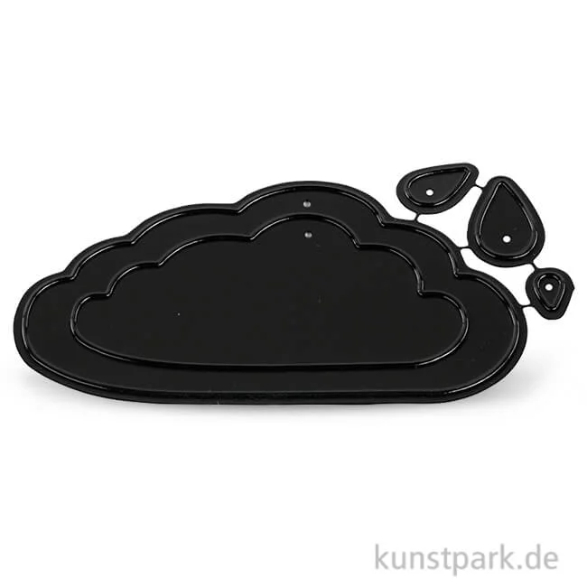 Artikelbild 1 des Artikels “Stanzschablonen Set - Clouds & Drops, 4 Stück “