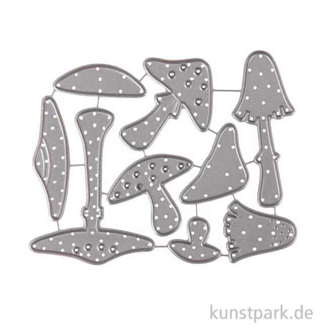 Artikelbild 1 des Artikels “Stanzschablonen Set - Pilze, 9 Stück “