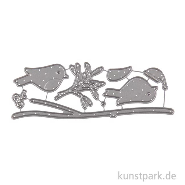 Artikelbild 1 des Artikels “Stanzschablonen Set - Wintervögel, 8 Stück “