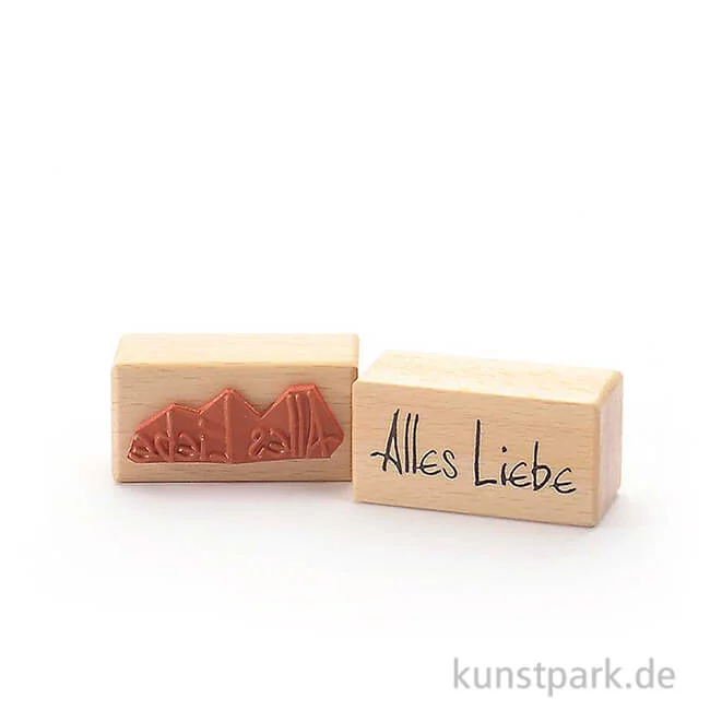 Artikelbild 1 des Artikels “Stempel - Alles Liebe - 3x6 cm “