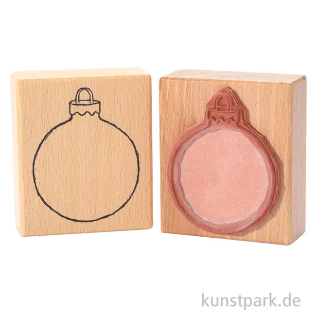 Artikelbild 1 des Artikels “Stempel - Christbaumkugel für große Kreise, 6 x 7 cm “