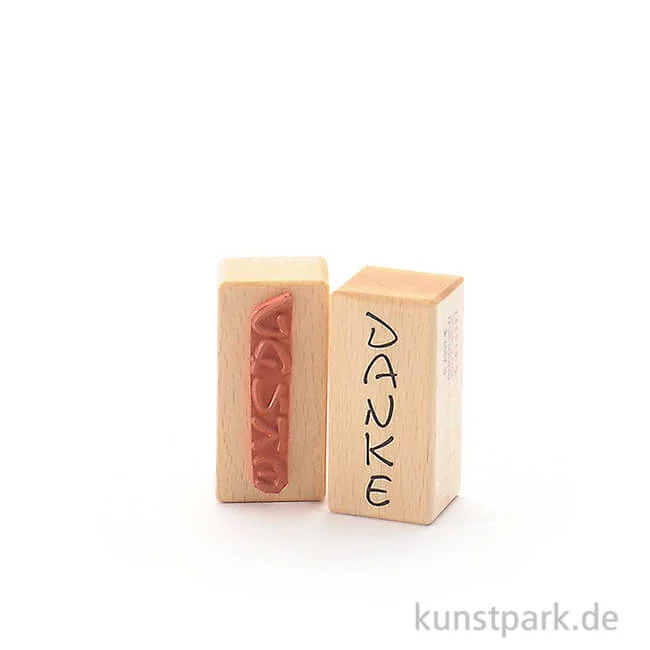 Artikelbild 1 des Artikels “Stempel - Danke - 3x6 cm, hochkant “