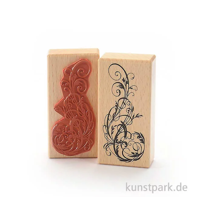 Artikelbild 1 des Artikels “Stempel - Edel Schnörkel - 5x10 cm “