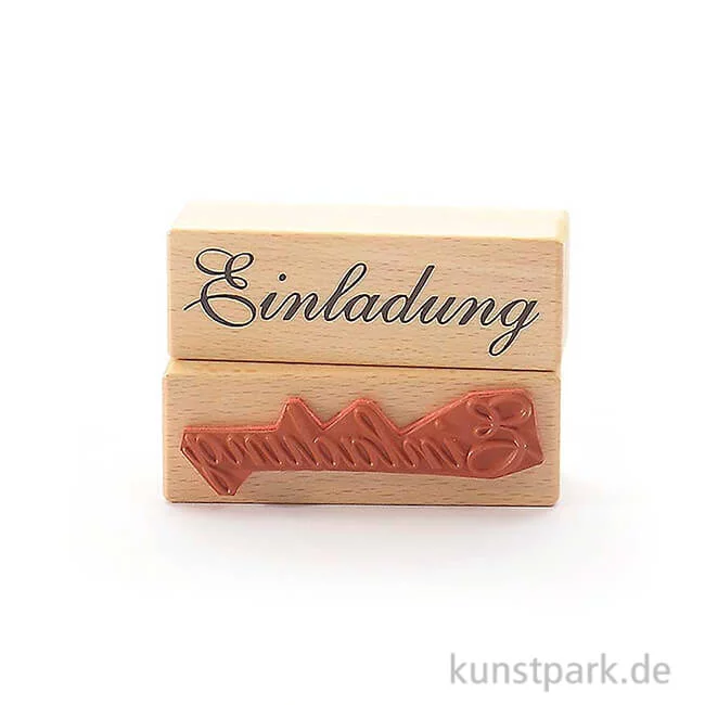 Artikelbild 1 des Artikels “Stempel - Einladung - 3x9 cm “