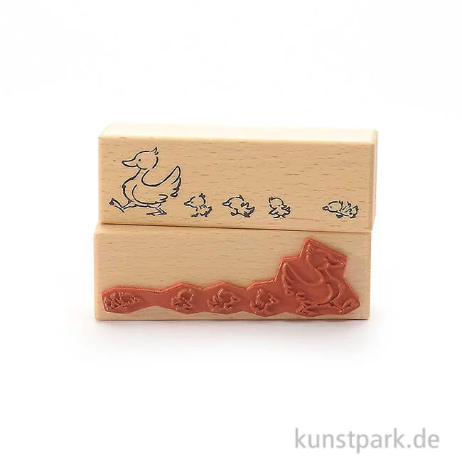 Artikelbild 1 des Artikels “Stempel - Entenfamilie - 4x12 cm “