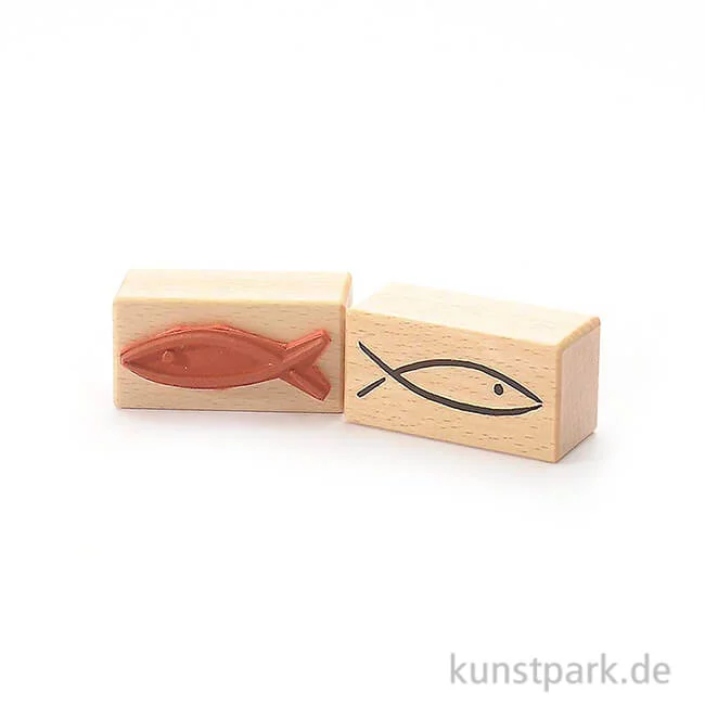 Artikelbild 1 des Artikels “Stempel - Fischsymbol - 3x6 cm “