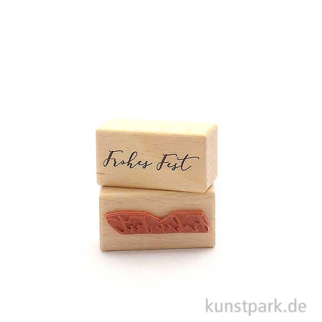 Artikelbild 1 des Artikels “Stempel - Frohes Fest, 3x6 cm “