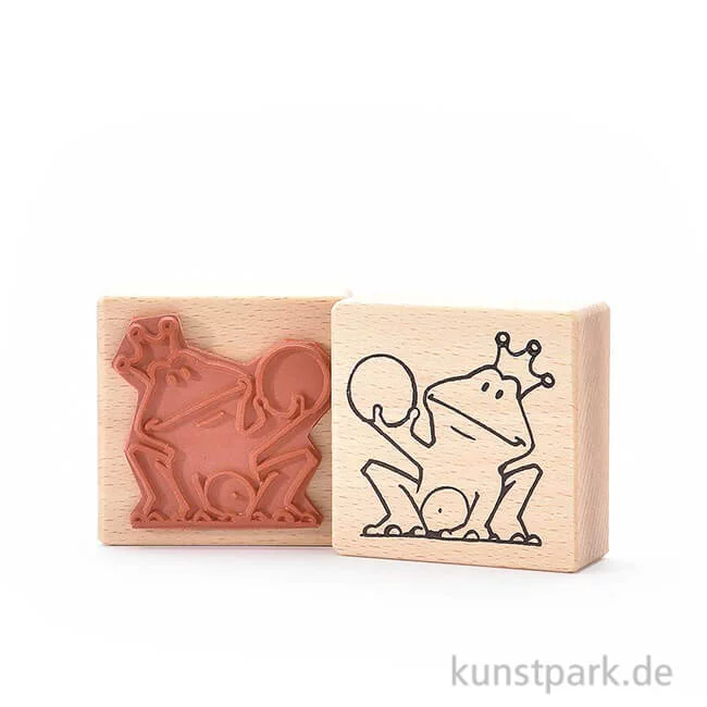Artikelbild 1 des Artikels “Stempel - Froschkönig, 6x6 cm “
