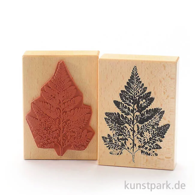 Artikelbild 1 des Artikels “Stempel - Gepresster Farn - 9x11 cm “