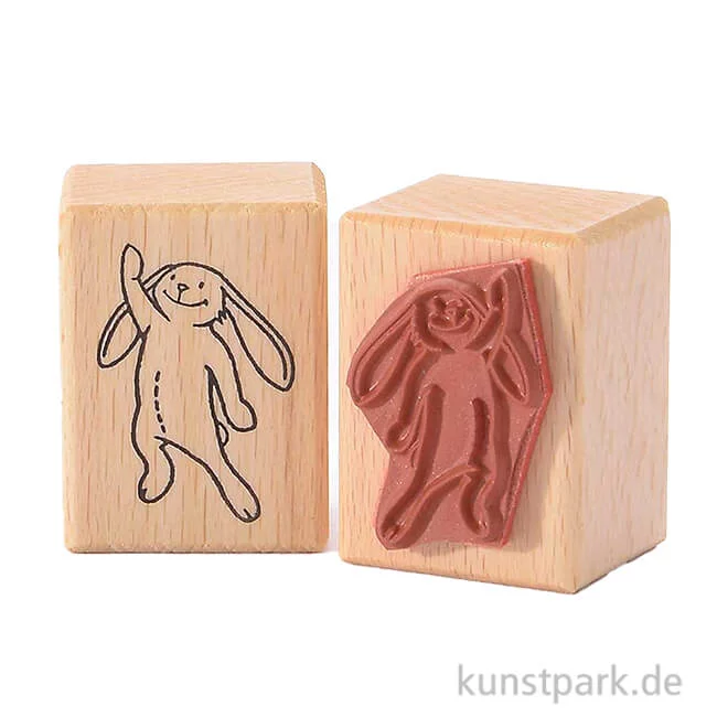 Artikelbild 1 des Artikels “Stempel - Hasi hängt an einer Strippe, 3 x 4 cm “