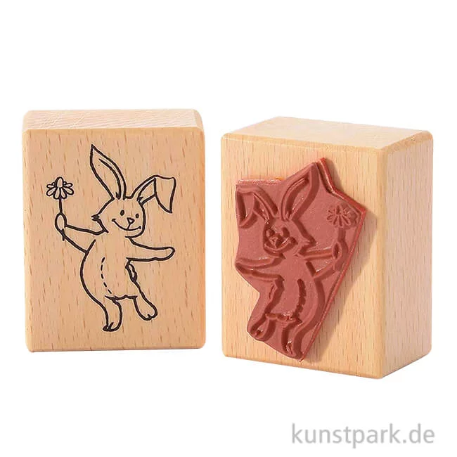 Artikelbild 1 des Artikels “Stempel - Hasi tanzt, 4 x 5 cm “
