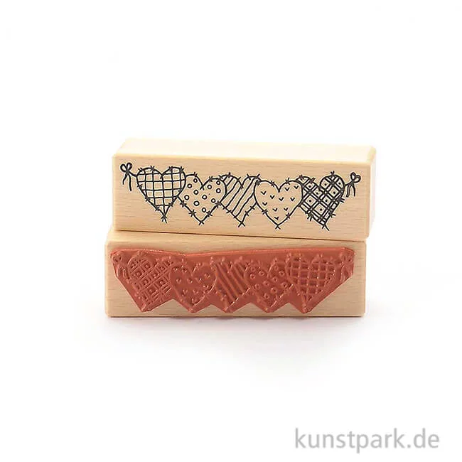 Artikelbild 1 des Artikels “Stempel - Herzenreihe - 3x10 cm “