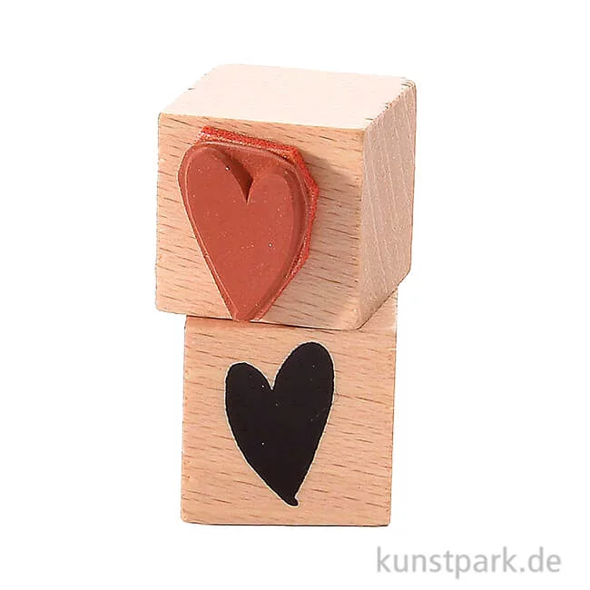 Artikelbild 1 des Artikels “Stempel - Herzfläche, 2 x 2 cm “