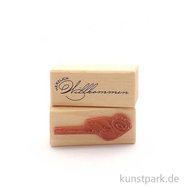 Artikelbild 1 des Artikels “Stempel - Herzlich Willkommen, 3x7 cm “