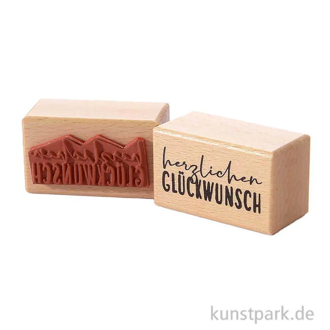 Artikelbild 1 des Artikels “Stempel - Herzlichen Glückwunsch, 3 x 5 cm “