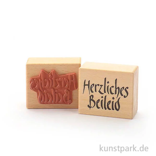 Artikelbild 1 des Artikels “Stempel - Herzliches Beileid - 5x6 cm “