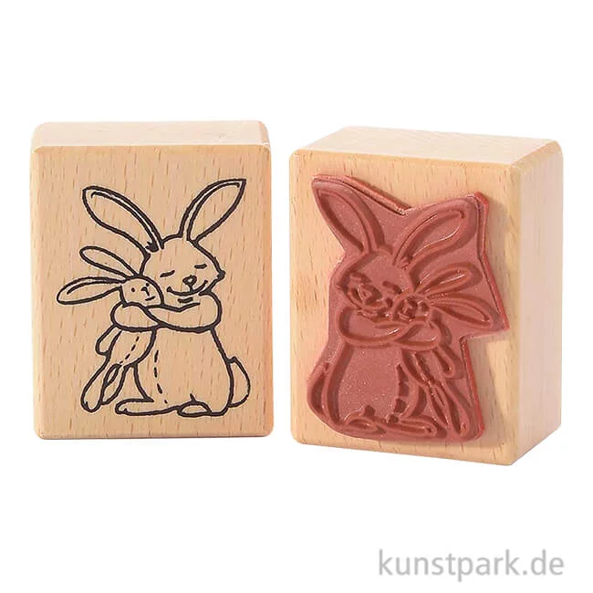 Artikelbild 1 des Artikels “Stempel - Kuschelige Hasen, 4 x 5 cm “