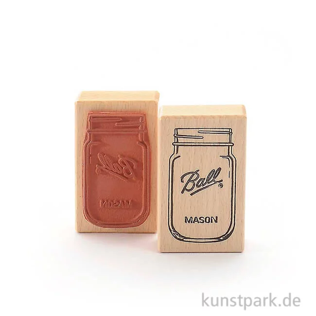 Artikelbild 1 des Artikels “Stempel - leeres Schraubglas - 5x8 cm “
