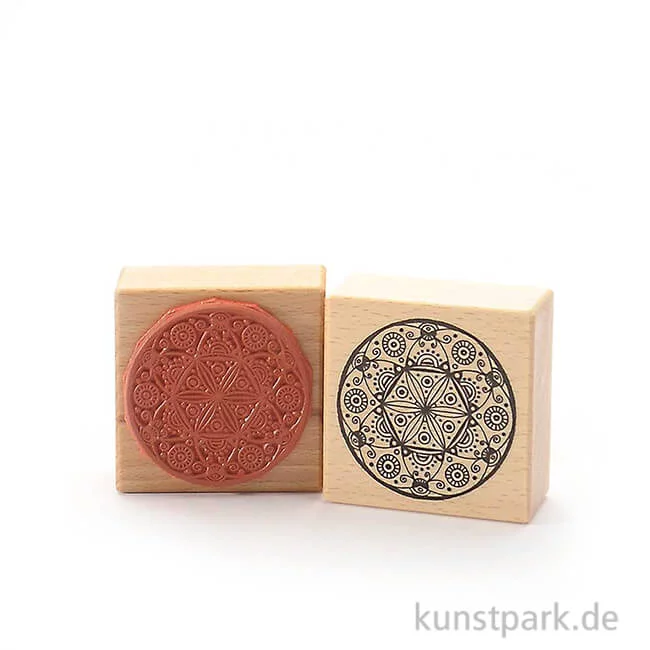 Artikelbild 1 des Artikels “Stempel - Mandala - Sechserblüte - 6x6 cm “