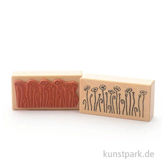 Artikelbild 1 des Artikels “Stempel - Mohnblumen - 5x10 cm “