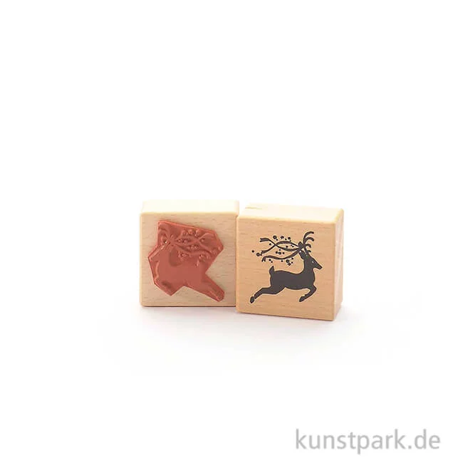 Artikelbild 1 des Artikels “Stempel - Rentier flächig - 5x5 cm “