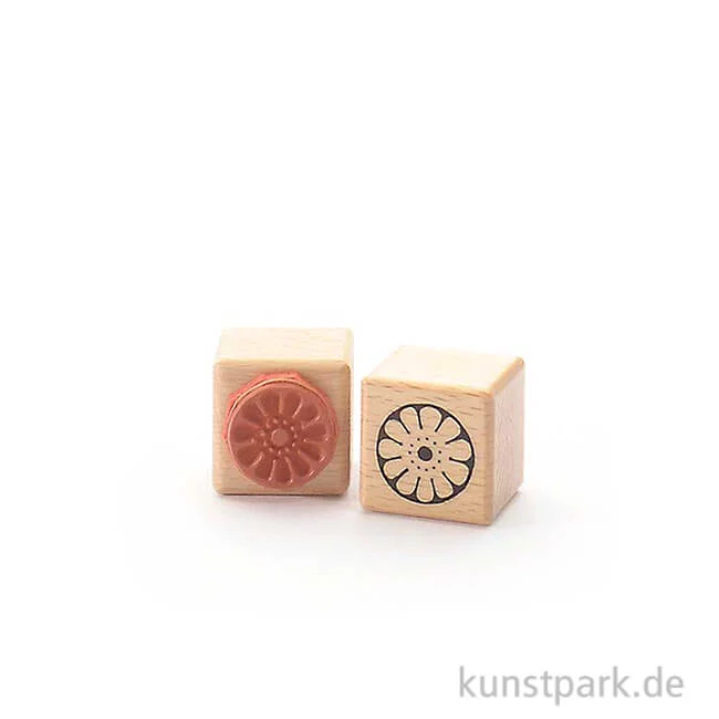 Artikelbild 1 des Artikels “Stempel - Runde Blüte - 3x3 cm “