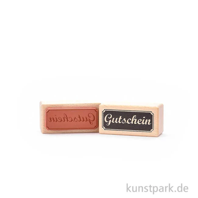 Artikelbild 1 des Artikels “Stempel - Gutschein, 3x6 cm “