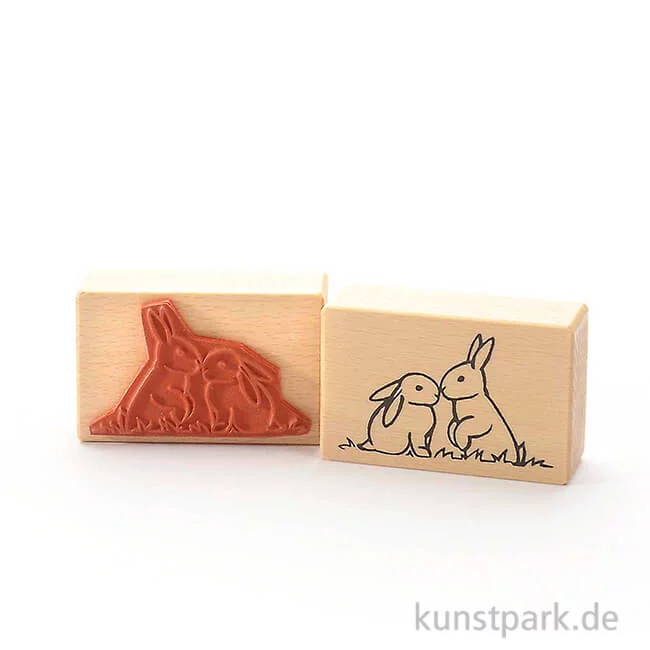 Artikelbild 1 des Artikels “Stempel - Schmuse Hasen, 5x8 cm “
