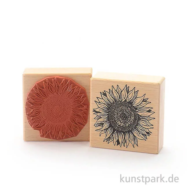 Artikelbild 1 des Artikels “Stempel - Sonnenblumenblüte - 7x7 cm “