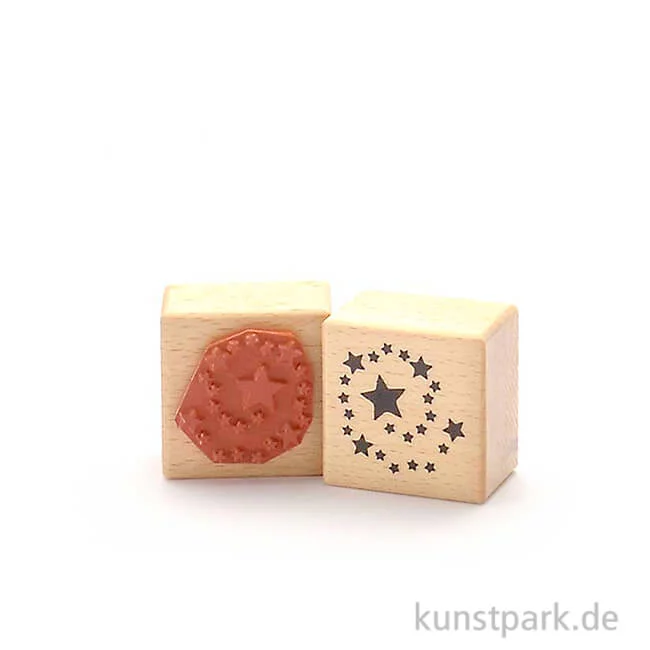 Artikelbild 1 des Artikels “Stempel - Sternenspirale, 4x4 cm “