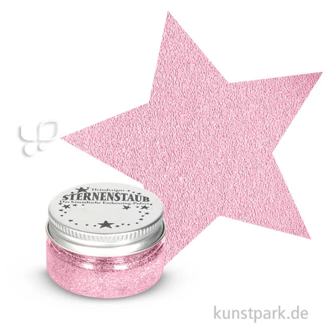 Artikelbild 1 des Artikels “Stempel Sternenstaub Embossing Pulver, 14 ml Dose | Babypink“