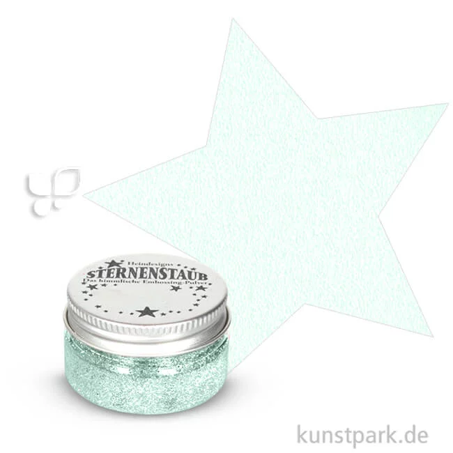 Artikelbild 1 des Artikels “Stempel Sternenstaub Embossing Pulver, 14 ml Dose | Grüne Perle“