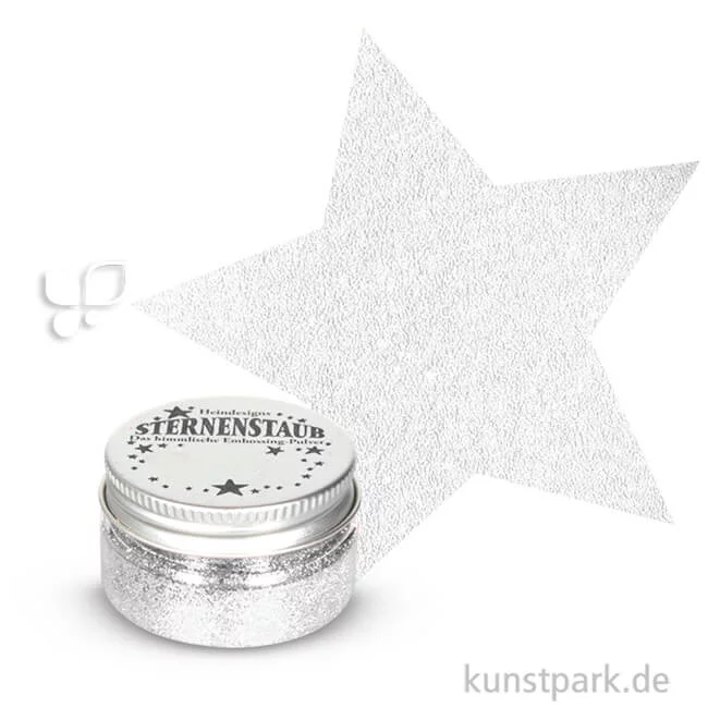 Artikelbild 1 des Artikels “Stempel Sternenstaub Embossing Pulver, 14 ml Dose | Klar“