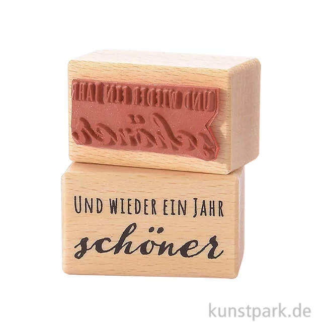 Artikelbild 1 des Artikels “Stempel - und wieder ein Jahr schöner, 3 x 5 cm “