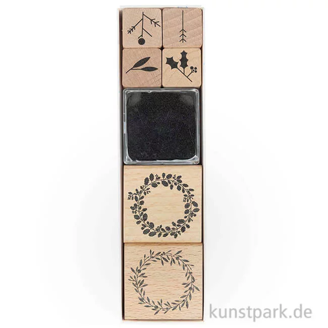 Artikelbild 1 des Artikels “Stempelset - Christmas is in the Air - Mistelzweig mit 6 Stempeln “