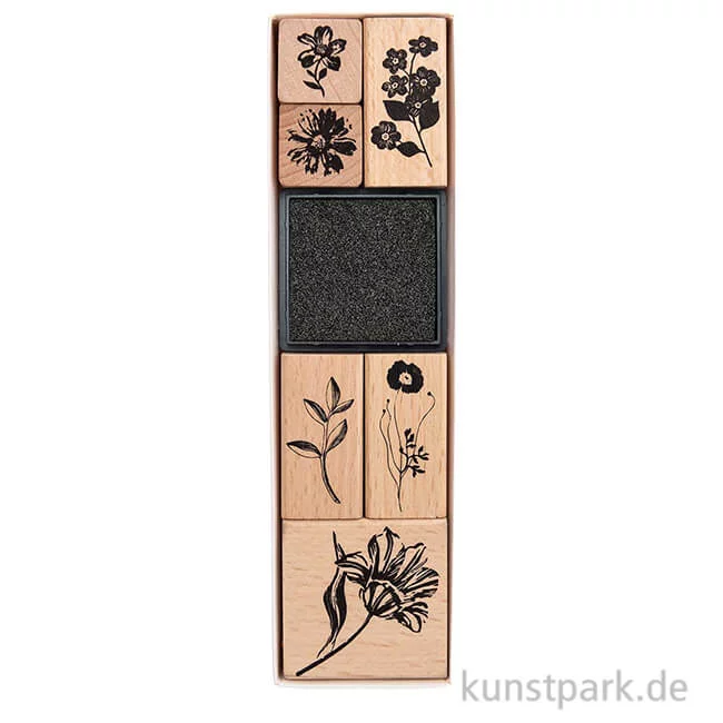 Artikelbild 1 des Artikels “Stempelset - Nature Matters Blumen mit 6 Stempel “