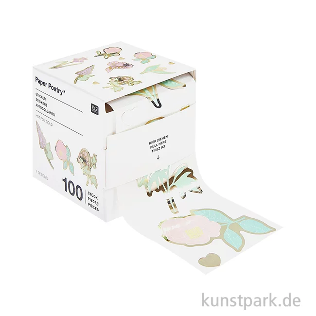 Artikelbild 1 des Artikels “Sticker - Blumen, The Sky is the Limit, 100 Aufkleber “