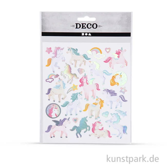 Artikelbild 1 des Artikels “Sticker - Einhörner, 15x16,5 cm “