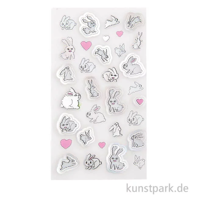 Artikelbild 1 des Artikels “Sticker - Futschikato, Hasen, 4 Blatt “