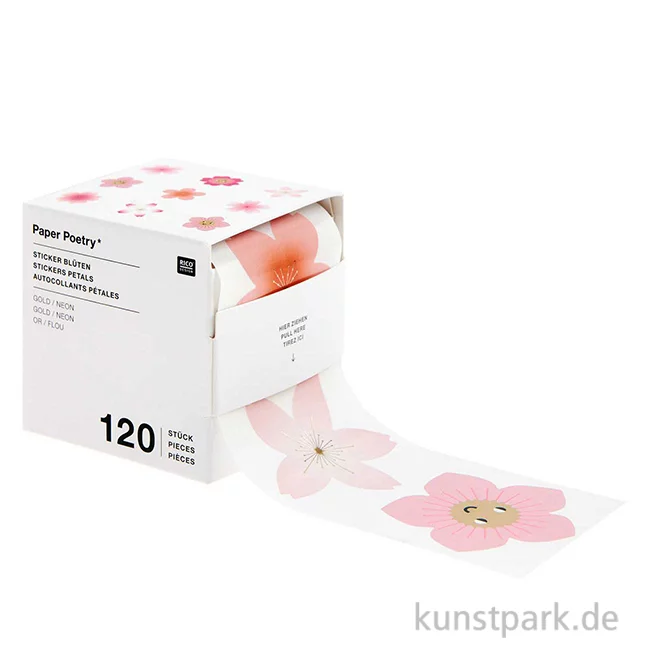 Artikelbild 1 des Artikels “Sticker - Sakura, Kirschblüten, 120 Stück “