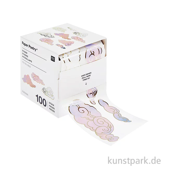 Artikelbild 1 des Artikels “Sticker - Wolken, The Sky is the Limit, 100 Aufkleber “