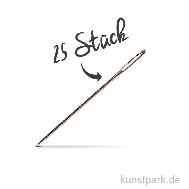 Artikelbild 1 des Artikels “Sticknadeln mit stumpfer Spitze - 25 Stück 36 mm“