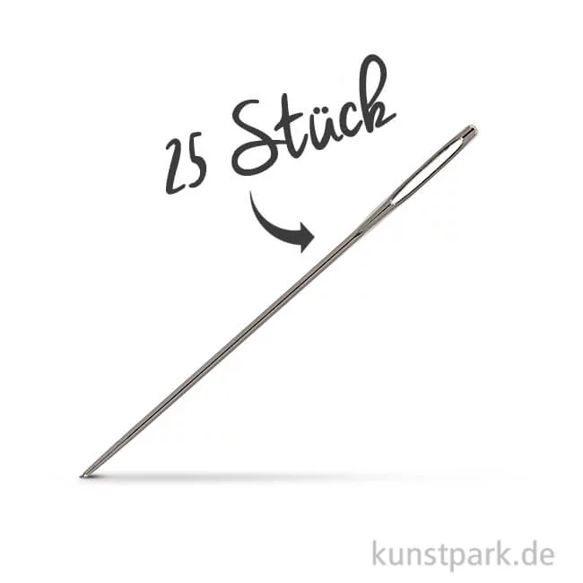 Artikelbild 1 des Artikels “Sticknadeln mit stumpfer Spitze - 25 Stück 42 mm“