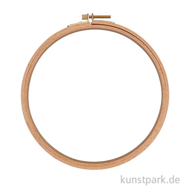 Artikelbild 1 des Artikels “Punch Needle Stickring aus Holz, Durchmesser 18,5 cm “